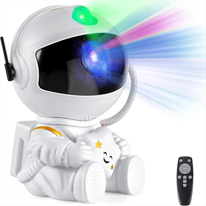 Projecteur Galaxie Astronaute – Veilleuse LED d'Ambiance Cosmique