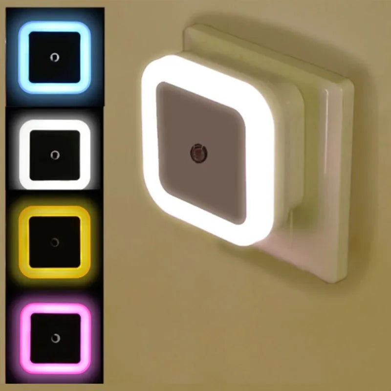 Veilleuse LED Prise Murale Automatique - 7 Couleurs