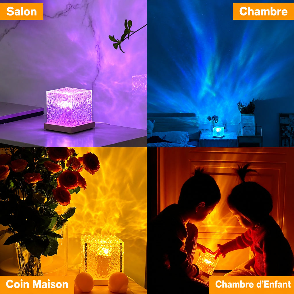 AquaGlow – Lampe Projecteur Océan 16 Couleurs