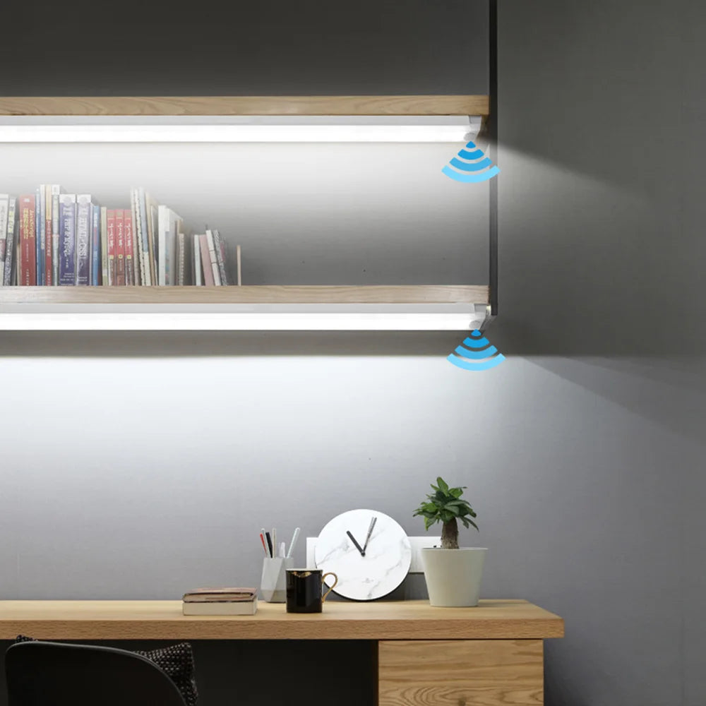 Barre LED Intelligente Rechargeable – Détecteur de Mouvement