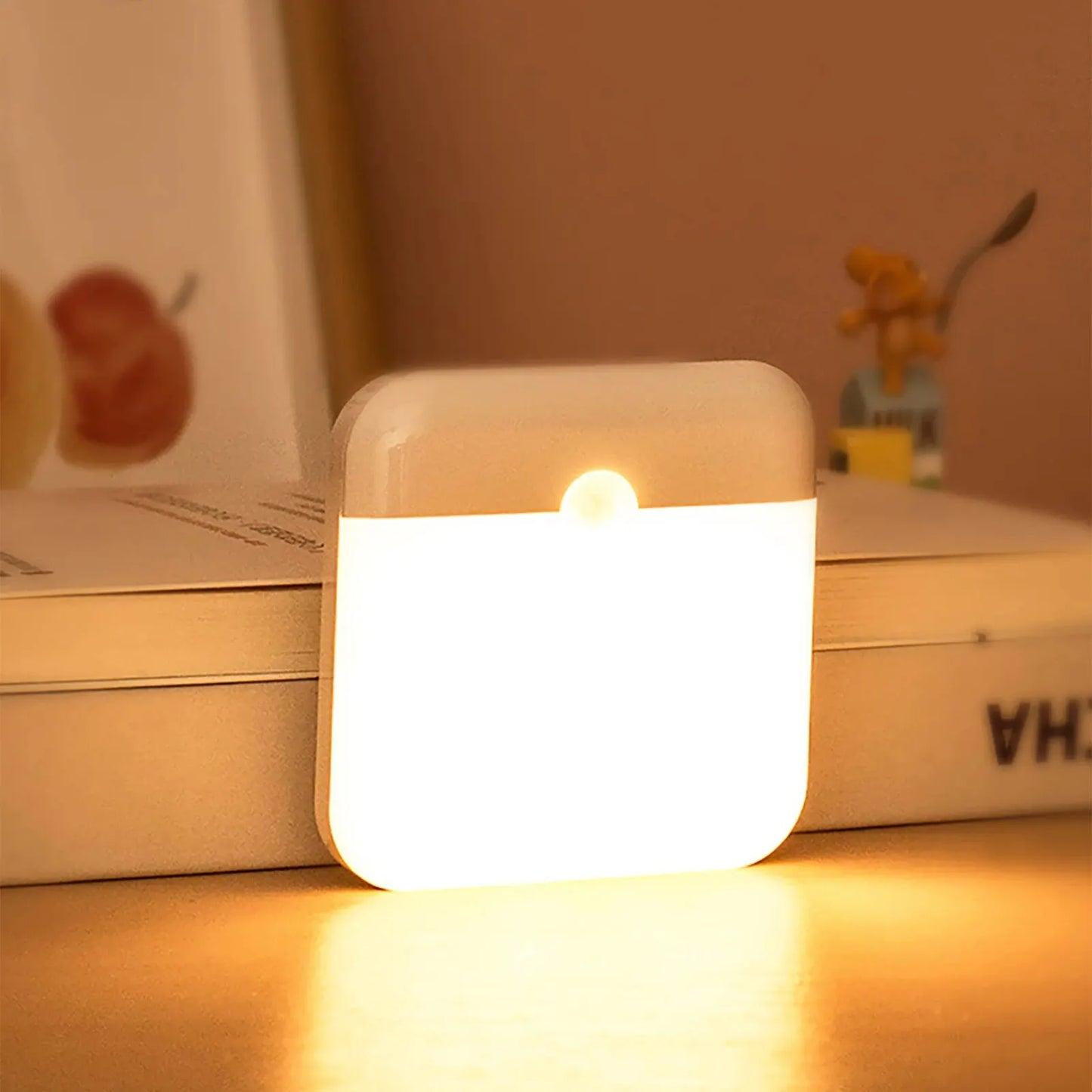 Veilleuse LED Intelligente – Détecteur de Mouvement Sans Fil Rechargeable