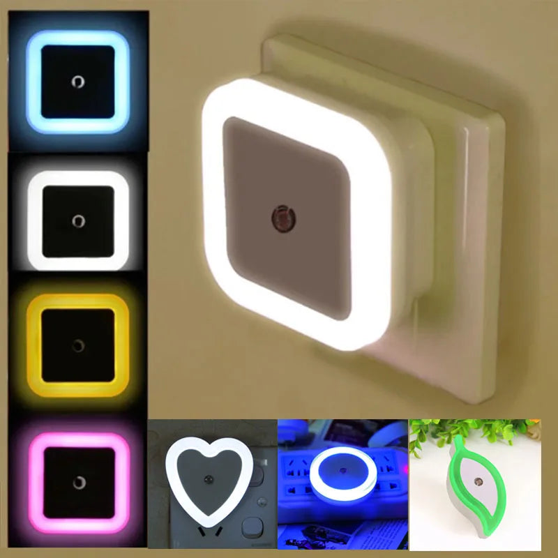 Veilleuse LED Prise Murale Automatique - 7 Couleurs